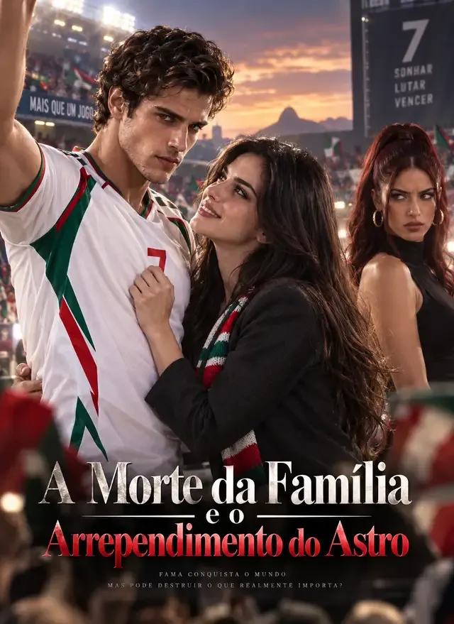 Capa de A Morte da Família e o Arrependimento do Astro