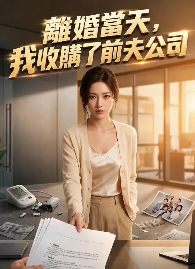 《離婚當天，我收購了前夫公司》封面