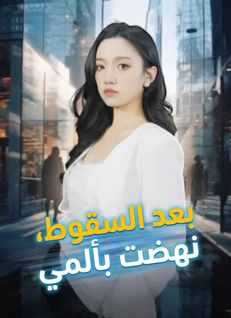 غلاف بعد السقوط، نهضت بألمي
