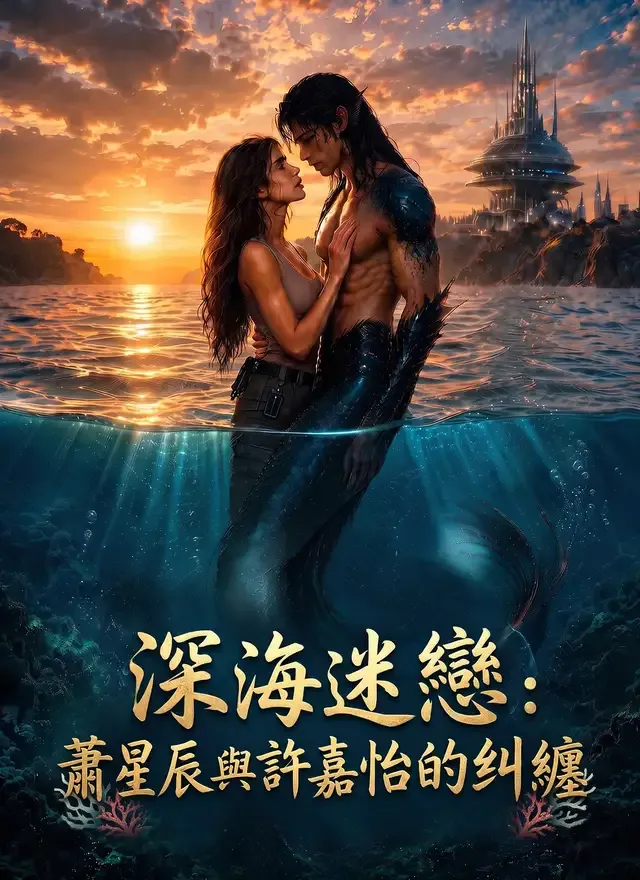 《深海迷戀：蕭星辰與許嘉怡的糾纏》封面