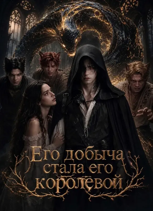 Обложка «Его добыча стала его королевой»