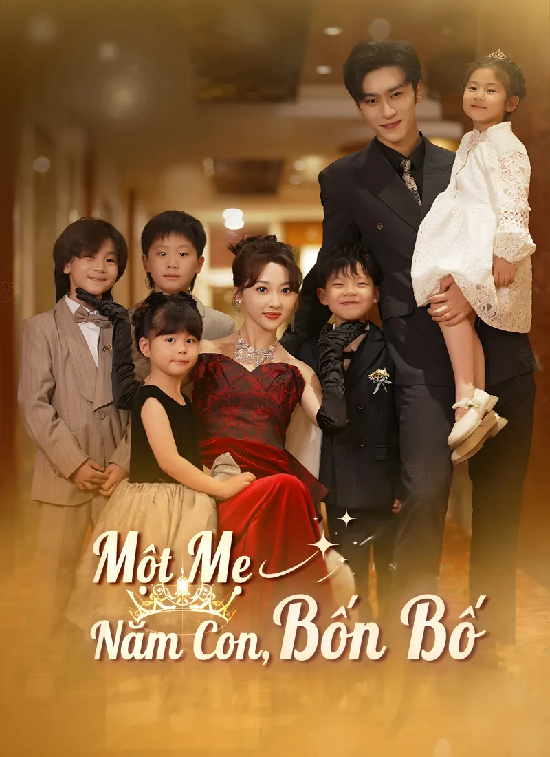 Ảnh bìa [Lồng tiếng]Một Mẹ, Năm Con, Bốn Bố