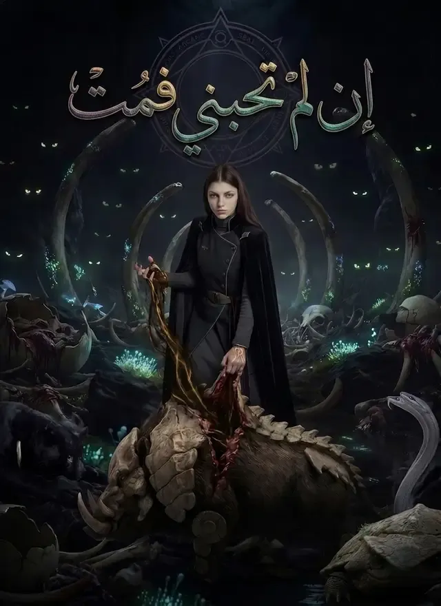 غلاف إن لم تحبني فمُتْ
