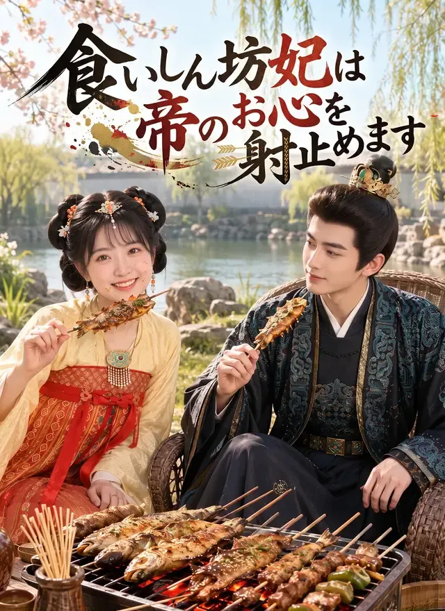 「食いしん坊妃は帝のお心を射止めます」のカバー画像