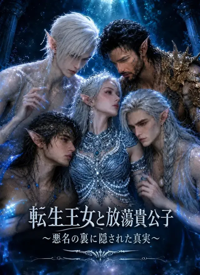 「転生王女と放蕩貴公子〜悪名の裏に隠された真実〜」のカバー画像