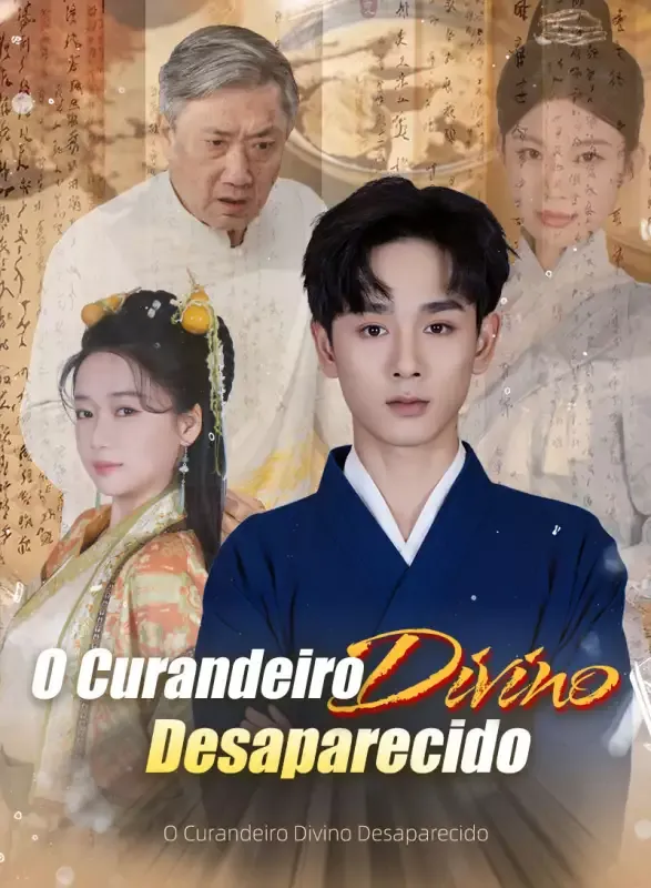 Capa de O Curandeiro Divino Desaparecido
