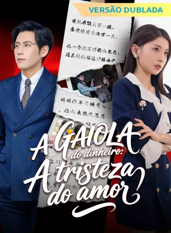 Capa de [Versão dublada] A gaiola do dinheiro: A tristeza do amor