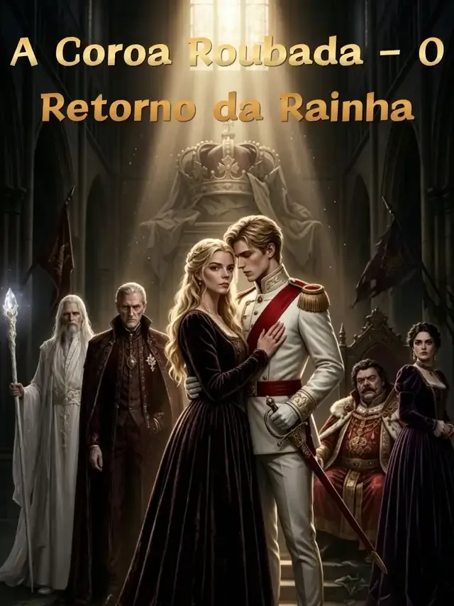Capa de A Coroa Roubada – O Retorno da Rainha