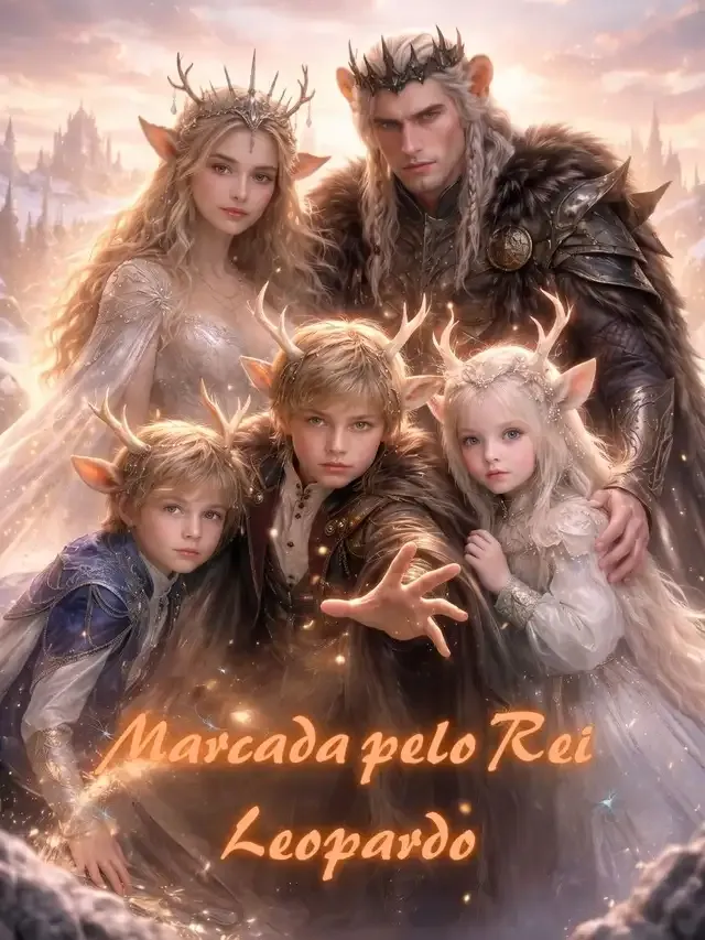 Capa de Marcada pelo Rei Leopardo