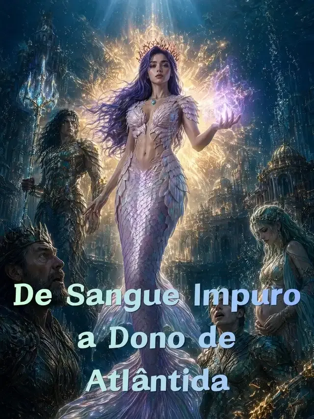 Capa de De Sangue Impuro a Dono de Atlântida