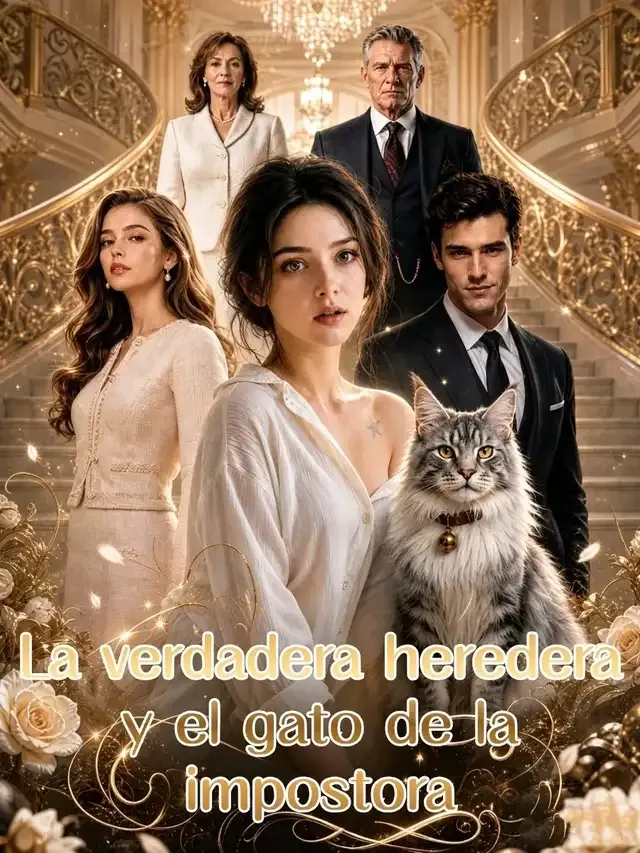 Portada de La verdadera heredera y el gato de la impostora
