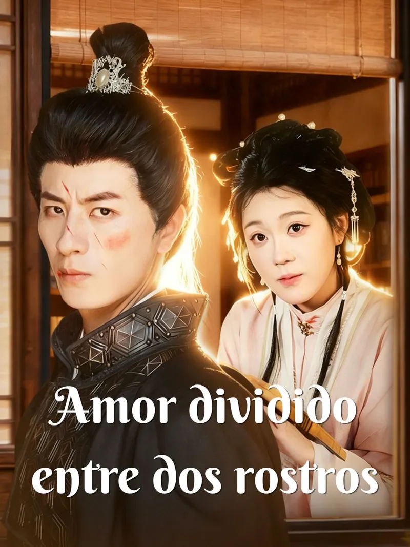 Portada de Amor dividido entre dos rostros
