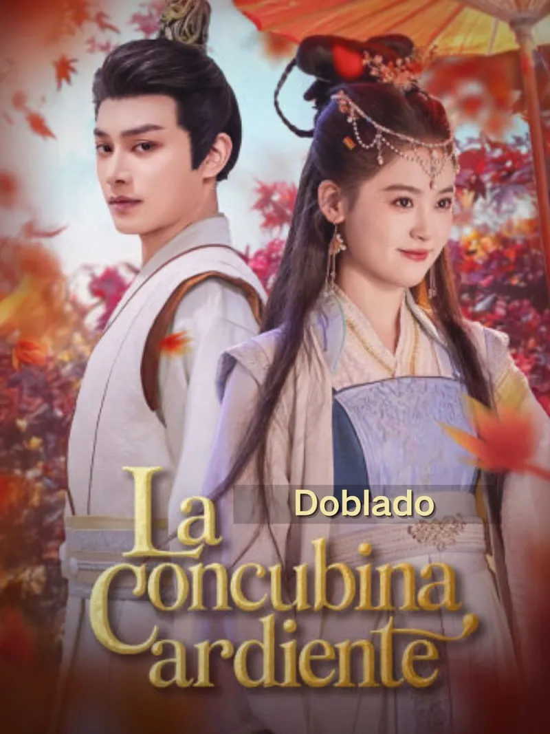 Portada de (Doblado)La concubina ardiente