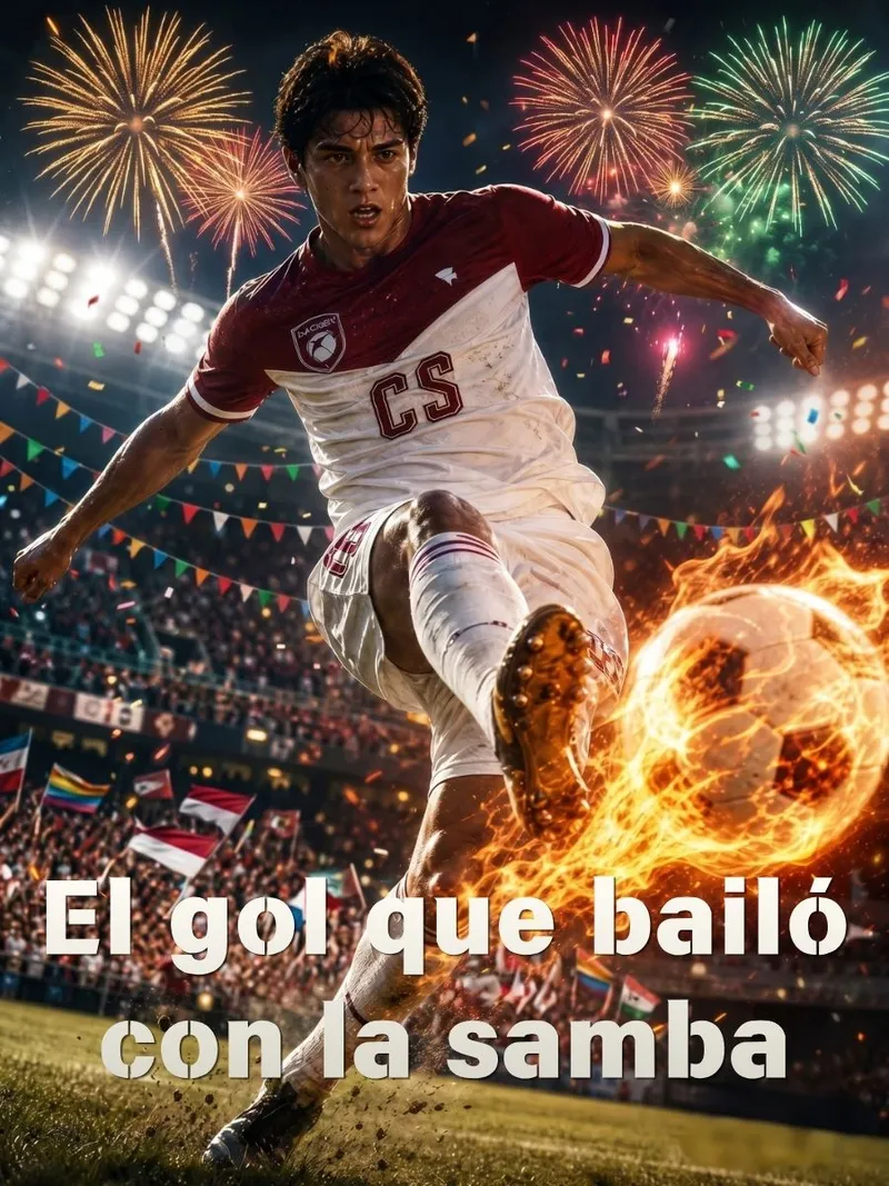 Portada de El gol que bailó con la samba