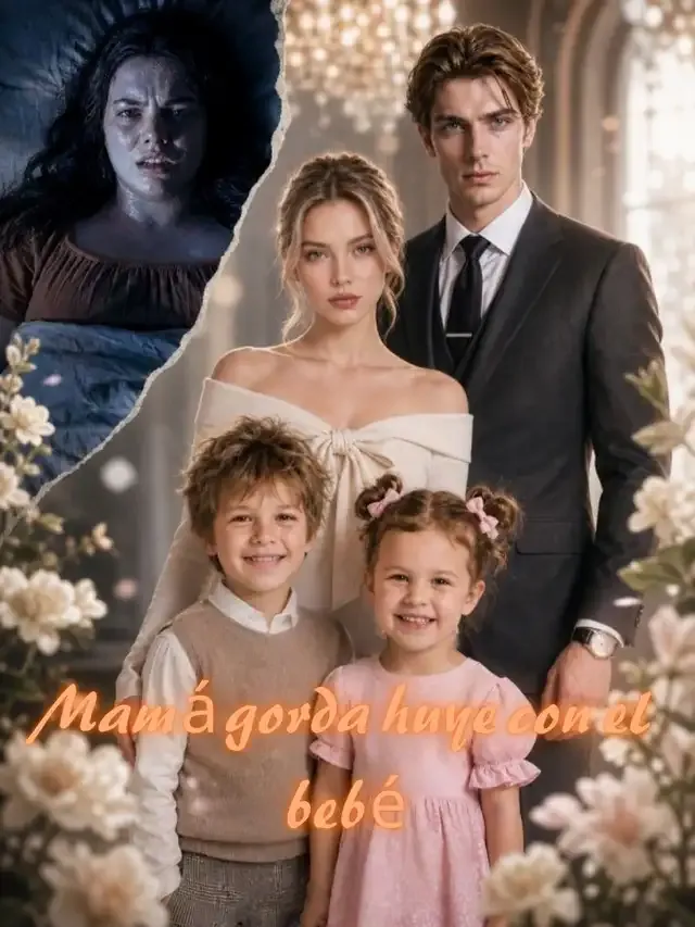 Portada de Mamá gorda huye con el bebé