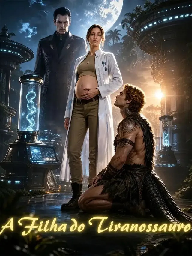 Capa de A Filha do Tiranossauro