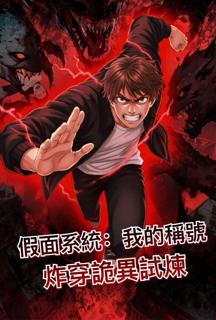 《假面系統：我的稱號炸穿詭異試煉》封面