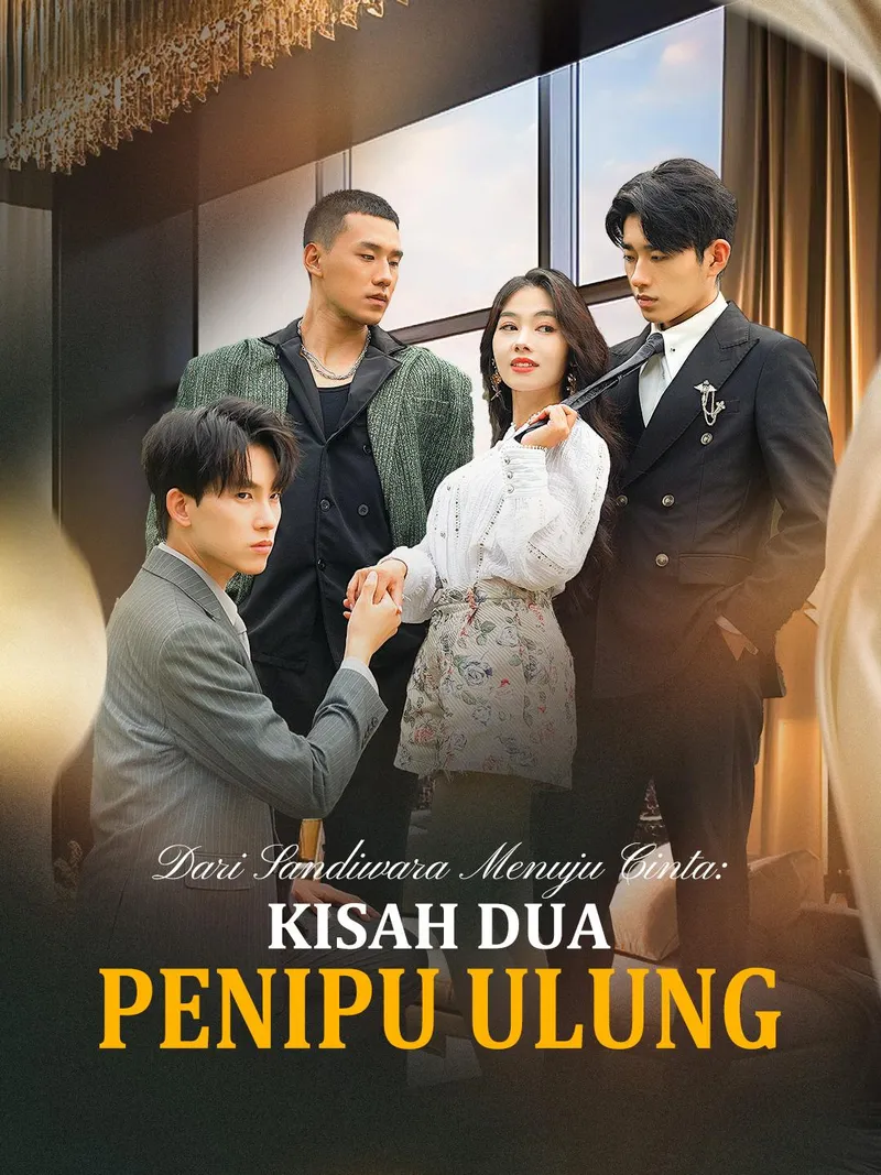 Sampul Dari Sandiwara Menuju Cinta: Kisah Dua Penipu Ulung
