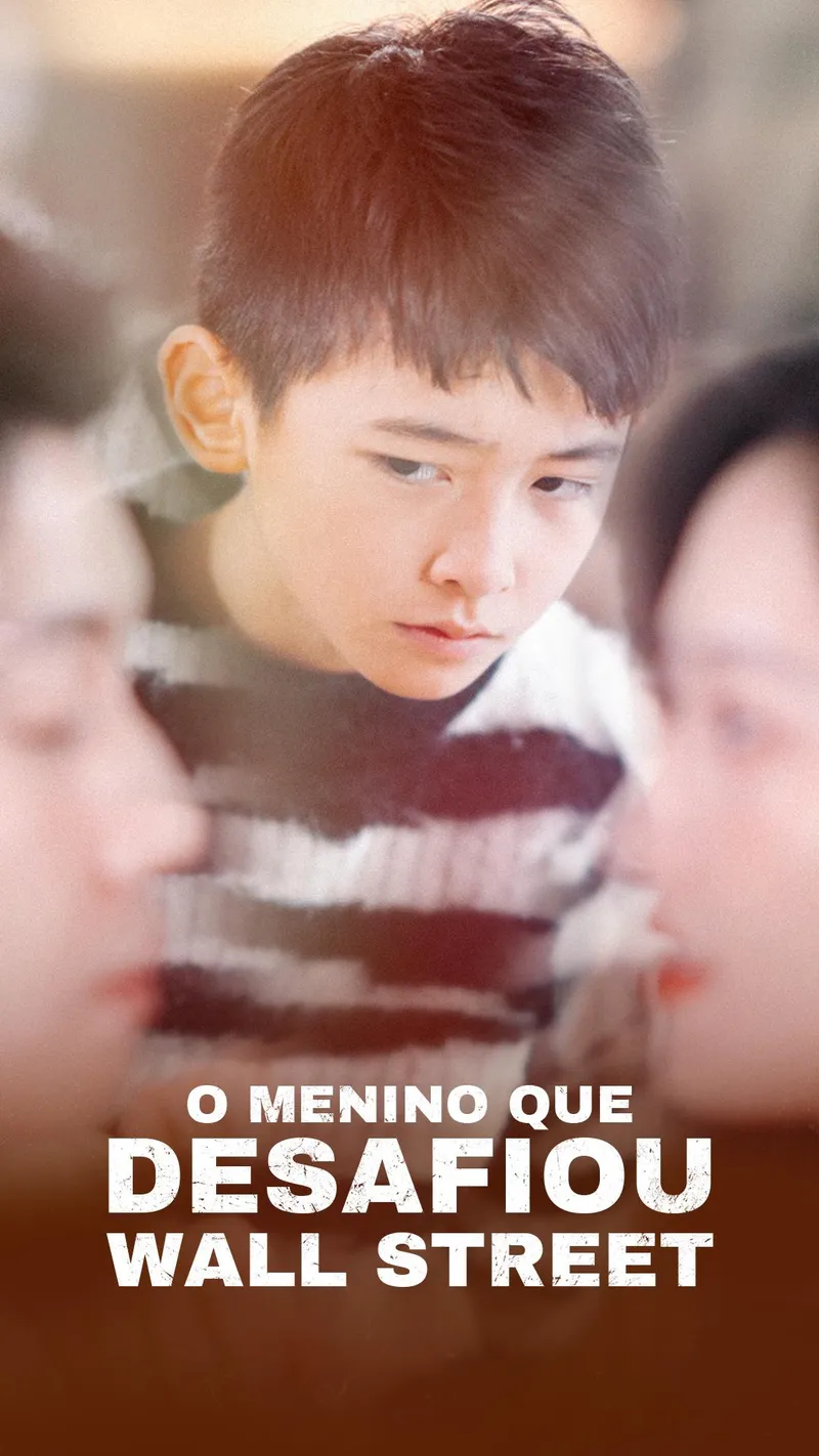 Capa de "O Menino que Desafiou Wall Street "