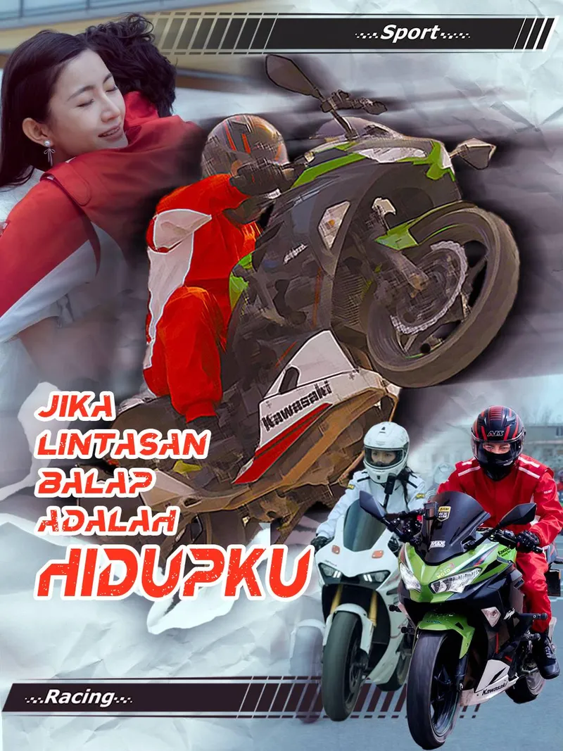 Sampul Jika Lintasan Balap adalah Hidupku