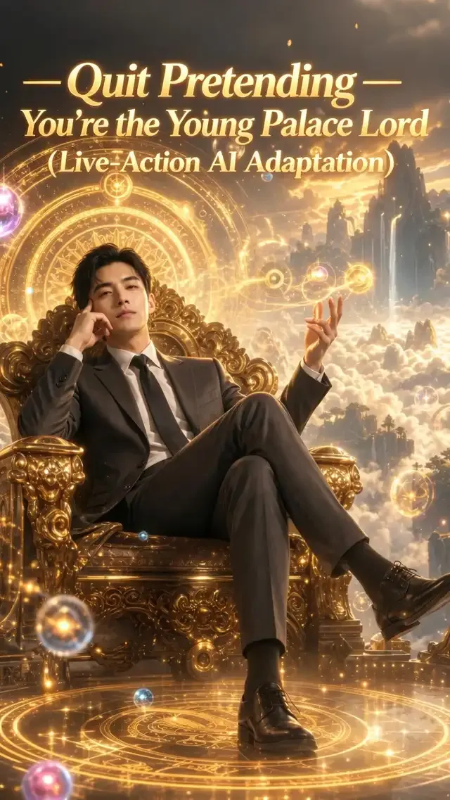 Quit Pretending — You’re the Young Palace Lord (Live-Action AI Adaptation) cover